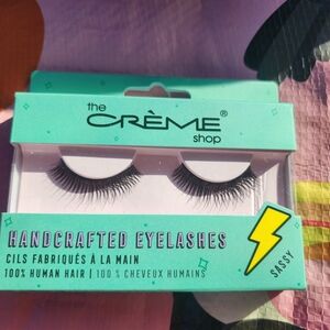 The Crème Shop Sassy Handcrafted False Eyelashes - Black